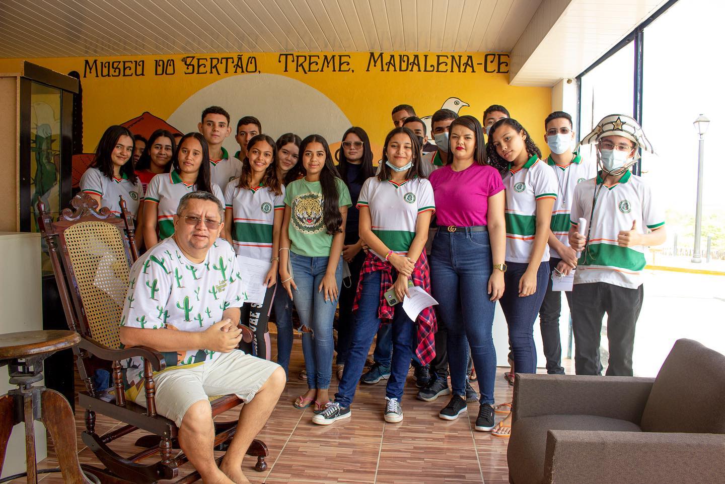 Visita dos alunos